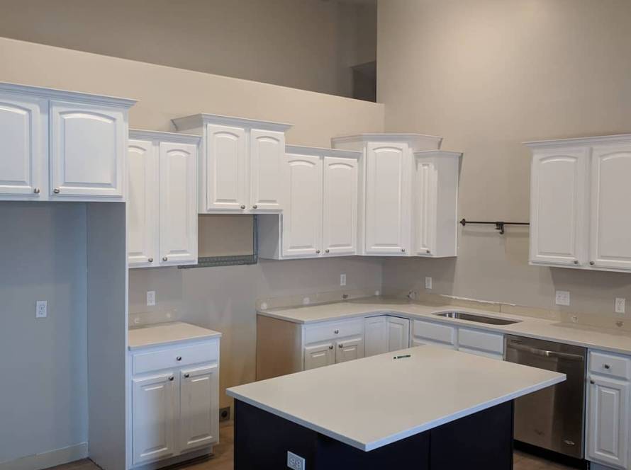 Kitchen Cabinet Refinishing and Painting Job in Salt Lake City
